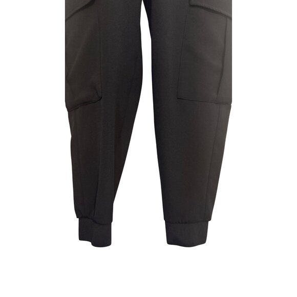 ZARA XS Black Cargo Jogger Pants Elastic Waistband - Picture 7 of 15